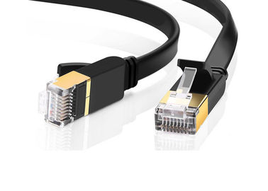 کابل شبکه RJ45 Shielded Cat 7 ، کابل مشکی Black Cat 7 Ethernet